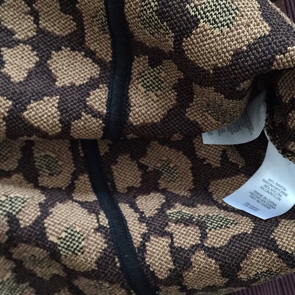 Jones New York cheetah animal print cardigan - Picture 7 of 10